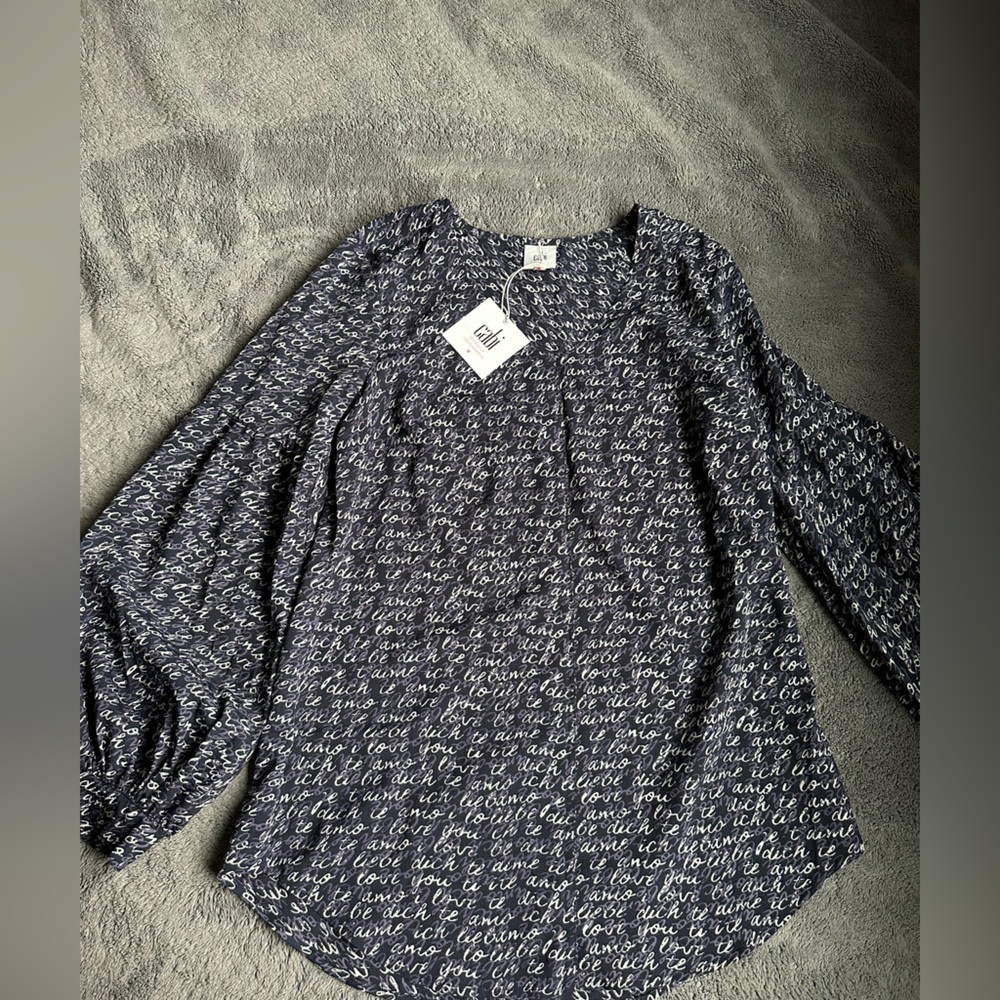 CAbi #5336 te amore blouse SMALL